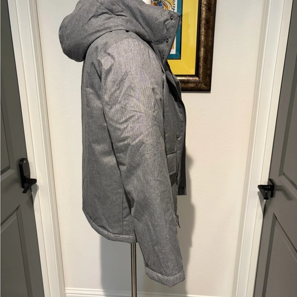 Banana Republic Factory Charcoal Water-Resistant Puffer Jacket Brand New NWT